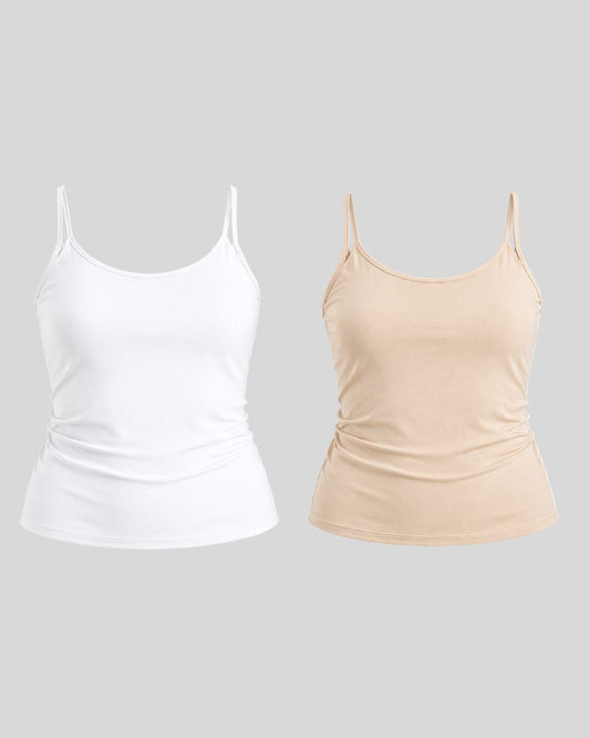 Two Pack Camiseta De Tirantes Lisa