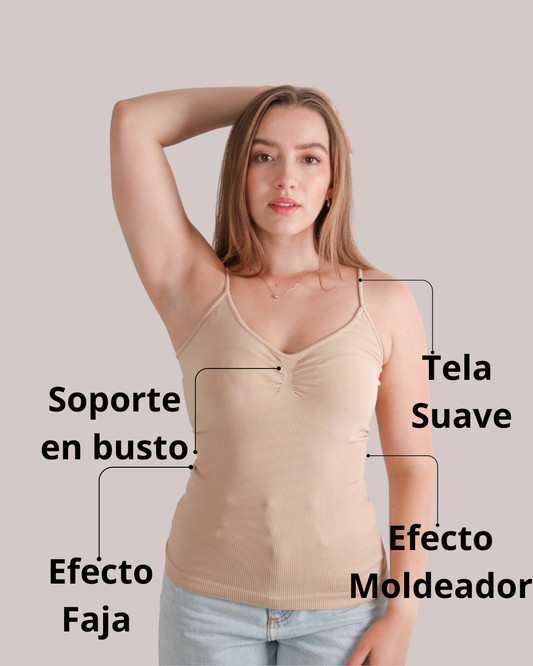 Camiseta De Tirantes Cuello V