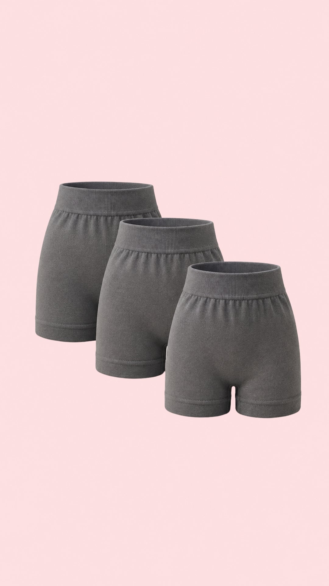 3Pack Short Escolar Infantil