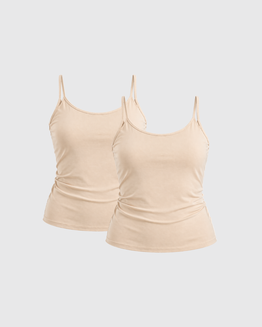 Pack de 2 Camisetas De Tirantes Lisa