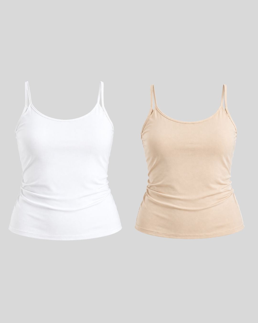 Pack de 2 Camisetas De Tirantes Lisa
