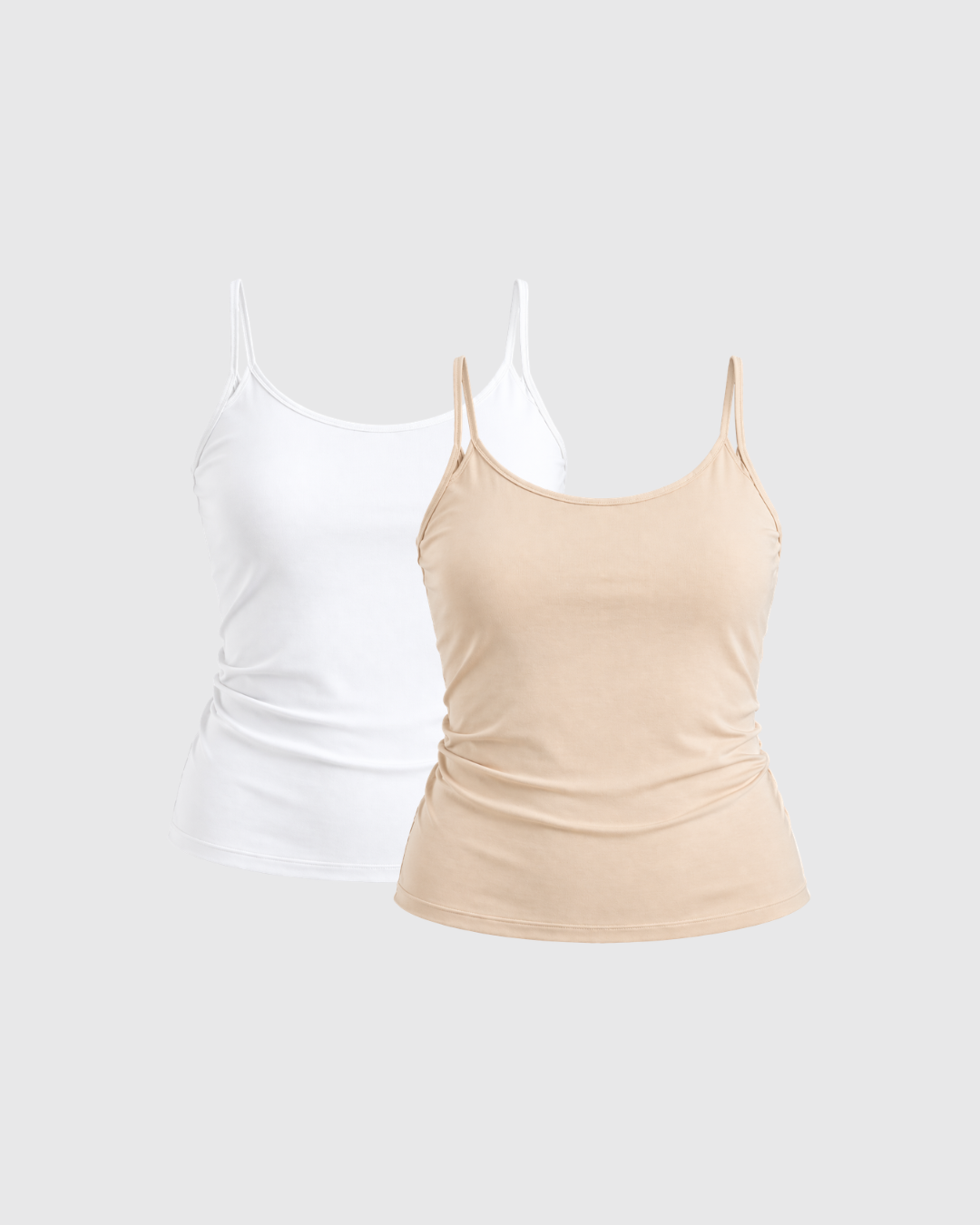 Pack de 2 Camisetas De Tirantes Lisa