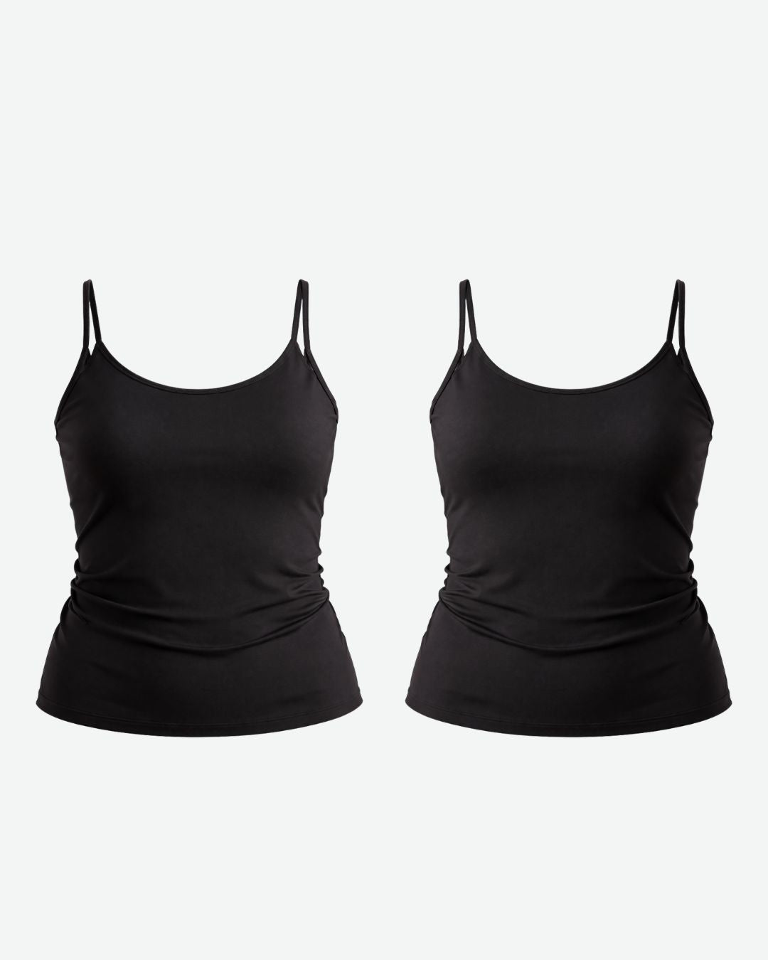 Pack de 2 Camisetas De Tirantes Lisa