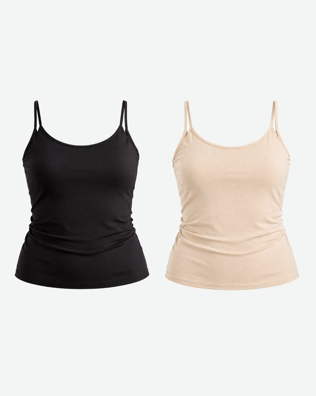 Pack de 2 Camisetas De Tirantes Lisa