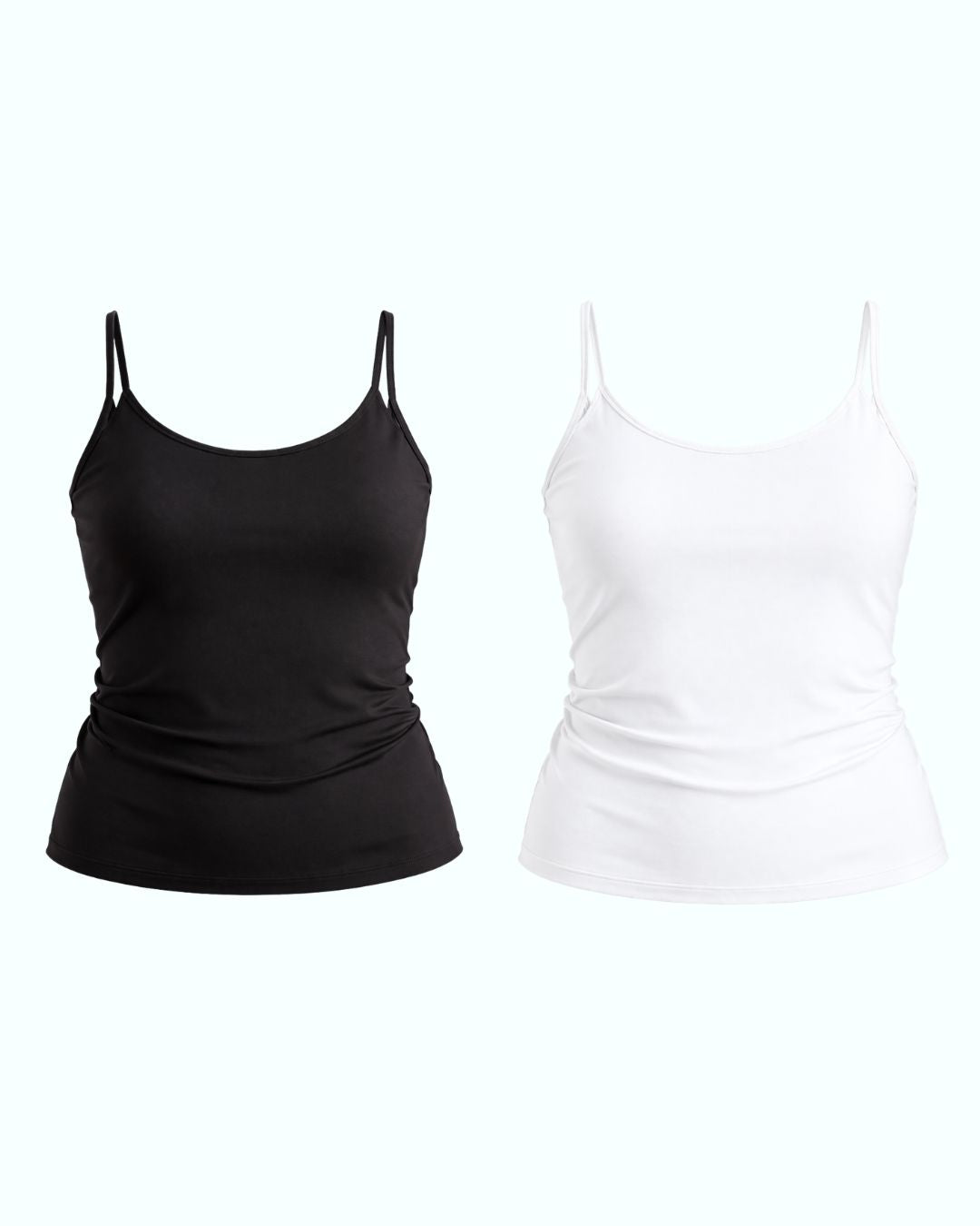 Pack de 2 Camisetas De Tirantes Lisa