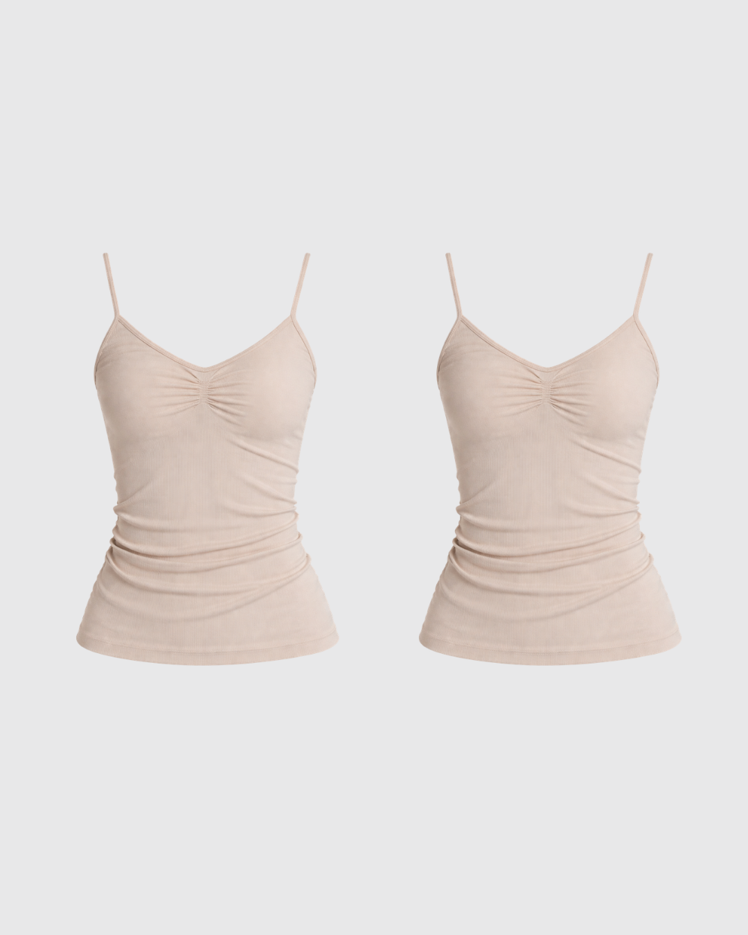 Pack de 2 Camisetas De Tirantes Cuello V